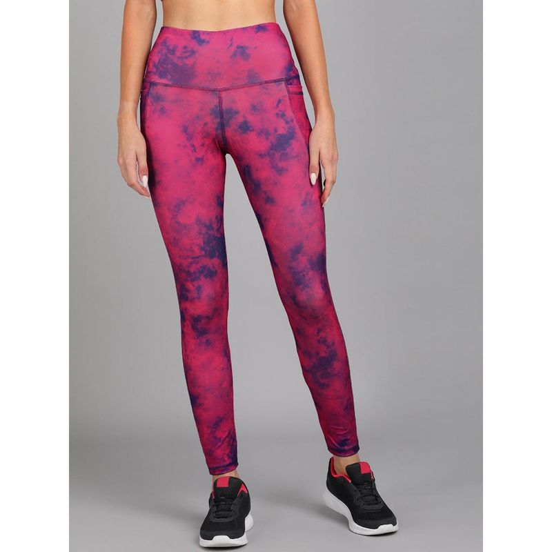 Rock Paper Scissors Gym Tights - Red (2XL)