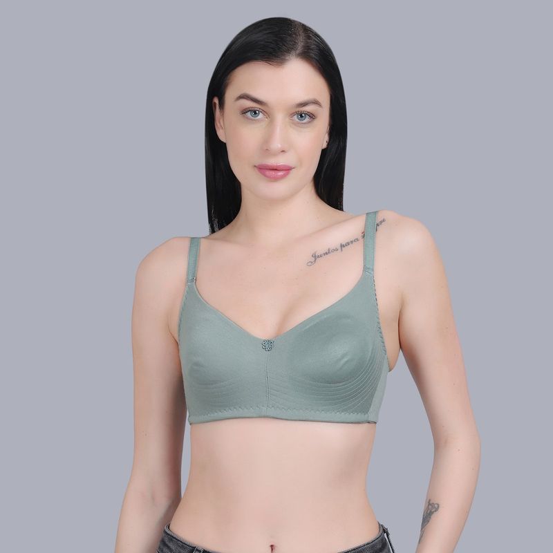 Mod & Shy Non Padded Wirefree Seamless T-Shirt Bra (32B)