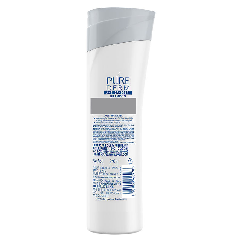 Pure Derm Anti Hairfall Shampoo At Nykaacom