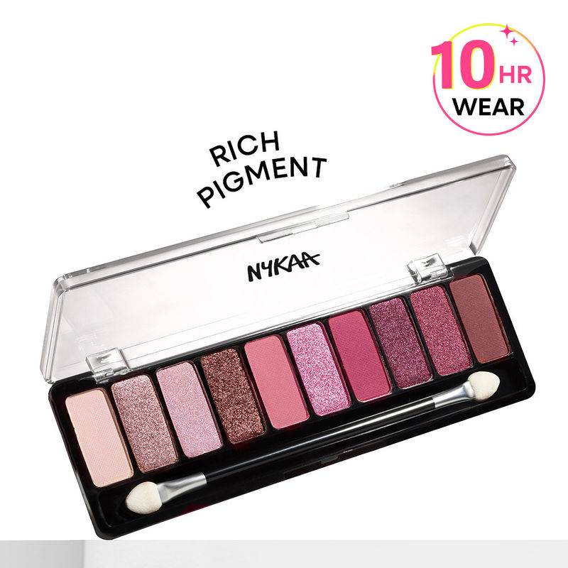 Nykaa Eyes On Me! 10-in-1 Eyeshadow Palette - Daydreaming