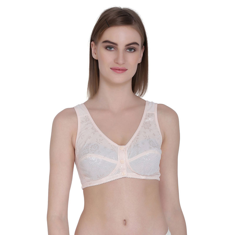 Mamma Presto Front Open Maternity Bra - Beige (42B)