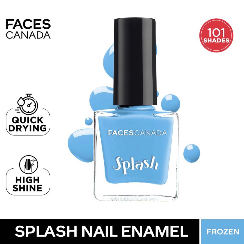 Faces Canada Splash Nail Enamel - Frozen 40