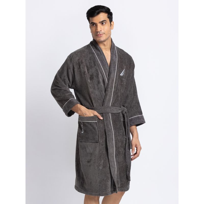 Nautica Luxurious Ultra Soft Bath Robe -1Pc (L)