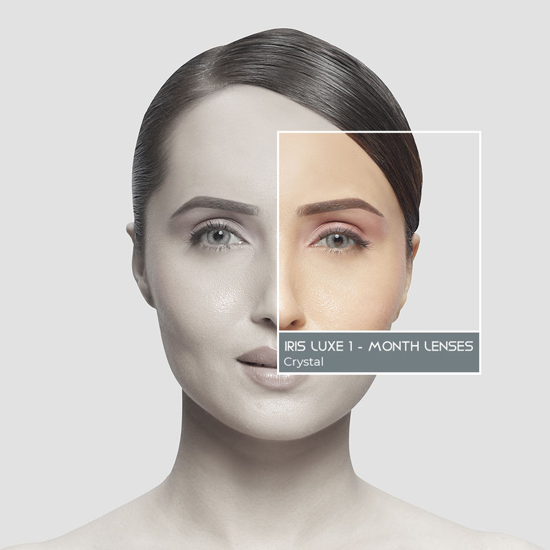 PAC IRIS LUXE One Month Lenses - Crystal