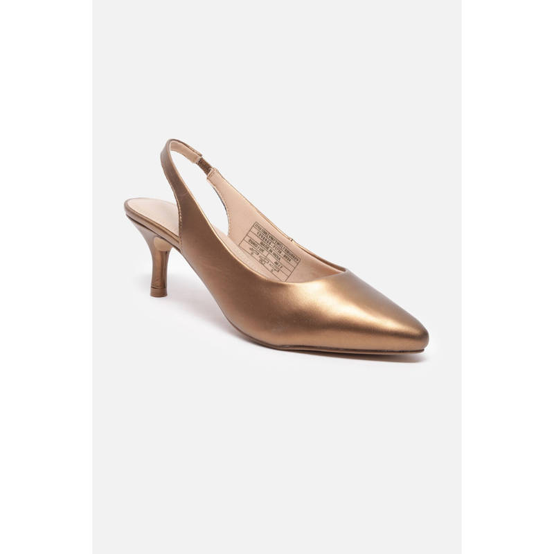 Van Heusen Women Casual Brown Heels (UK 7)