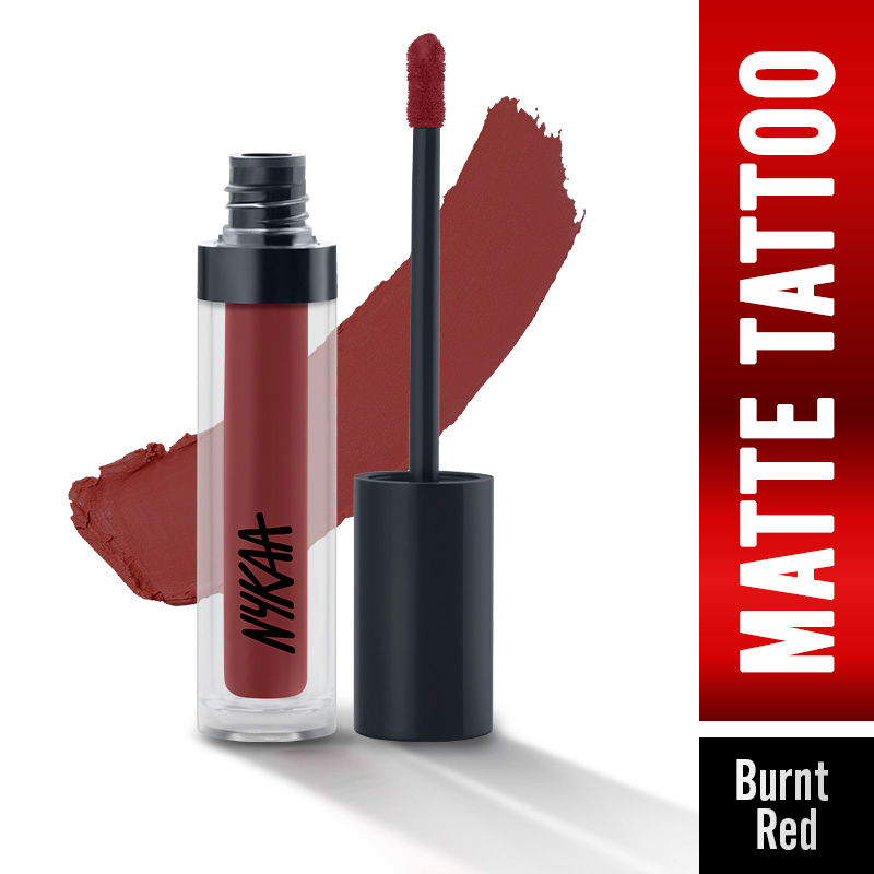 Nykaa Matte Tattoo Liquid Lipstick - Rose