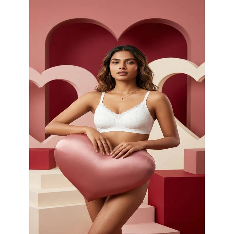 Mieora Cotton Seamless Bra (M)