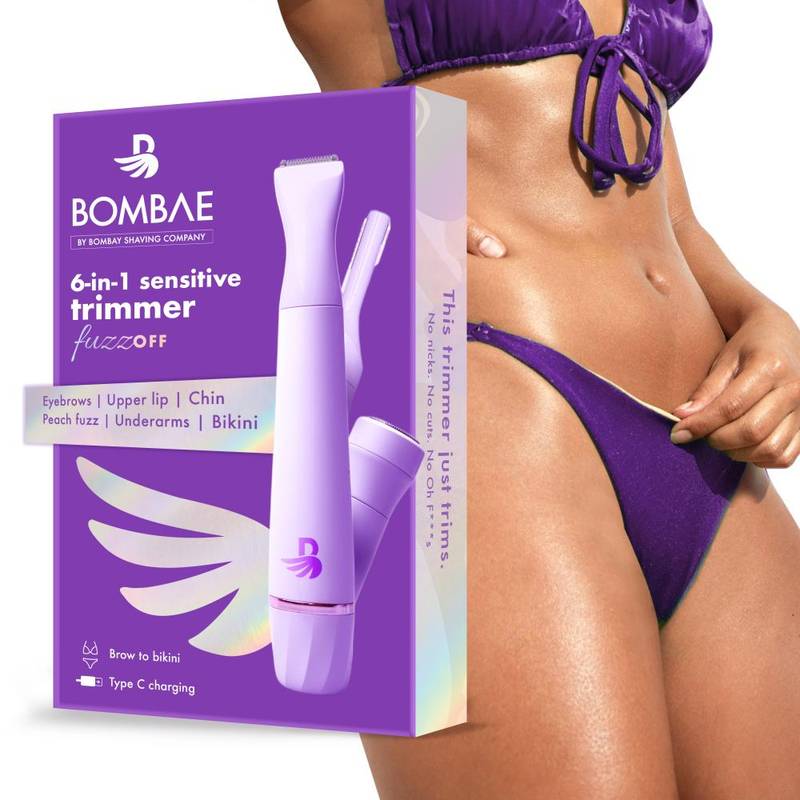 Bombae Smooth Sensitive 6-In-1 Portable Trimmer for Women 130 g - Image 2