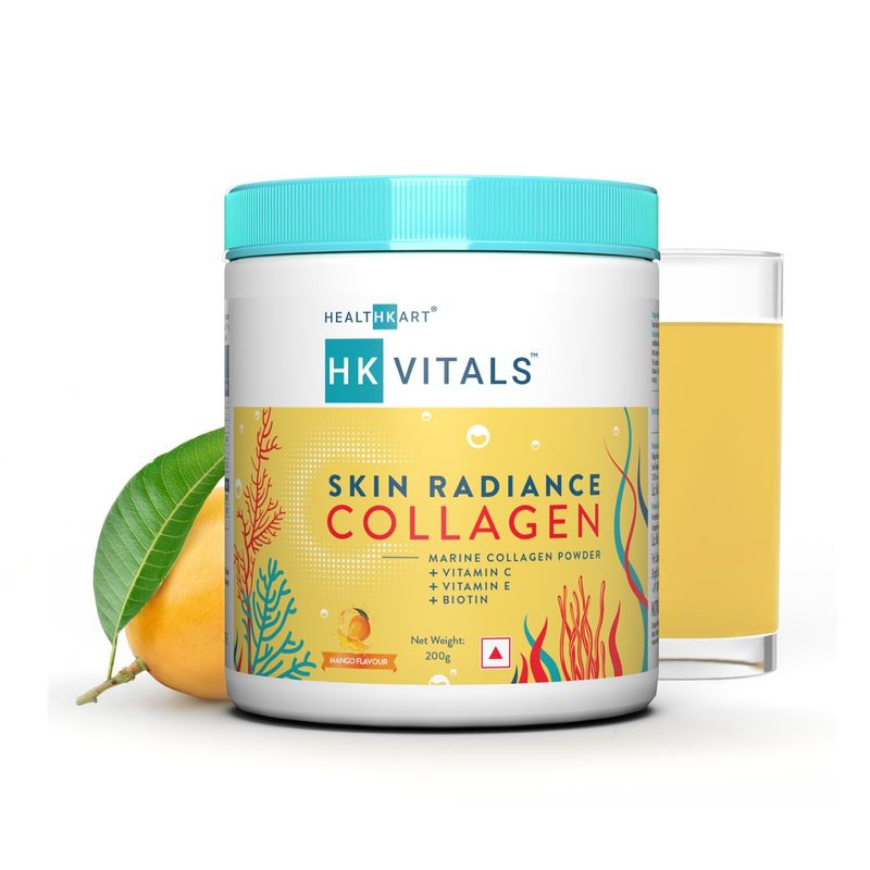 HealthKart Hk Vitals Skin Radiance Collagen Supplement With Biotin - Mango