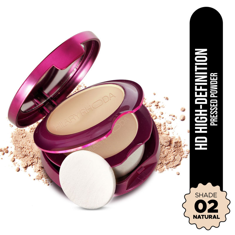 Hilary Rhoda HD High-Definition Matte Pressed Powder