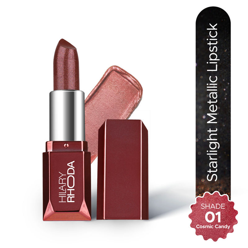 Hilary Rhoda Starlight Metallic Lipstick - Cosmic Candy 01