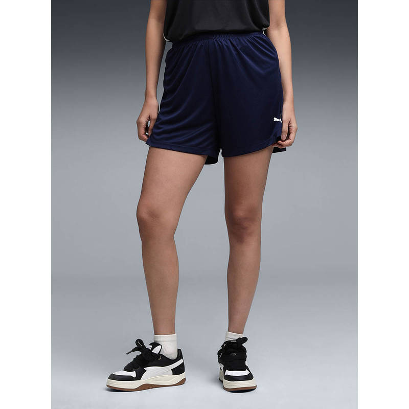Puma Jaws Womens Quick-Dry Basketball Starter Navy Blue Shorts (L)