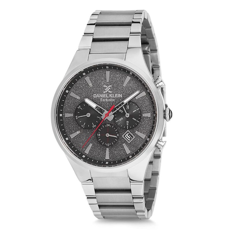 Daniel Klein Gents Black Dial Multifunction Watch