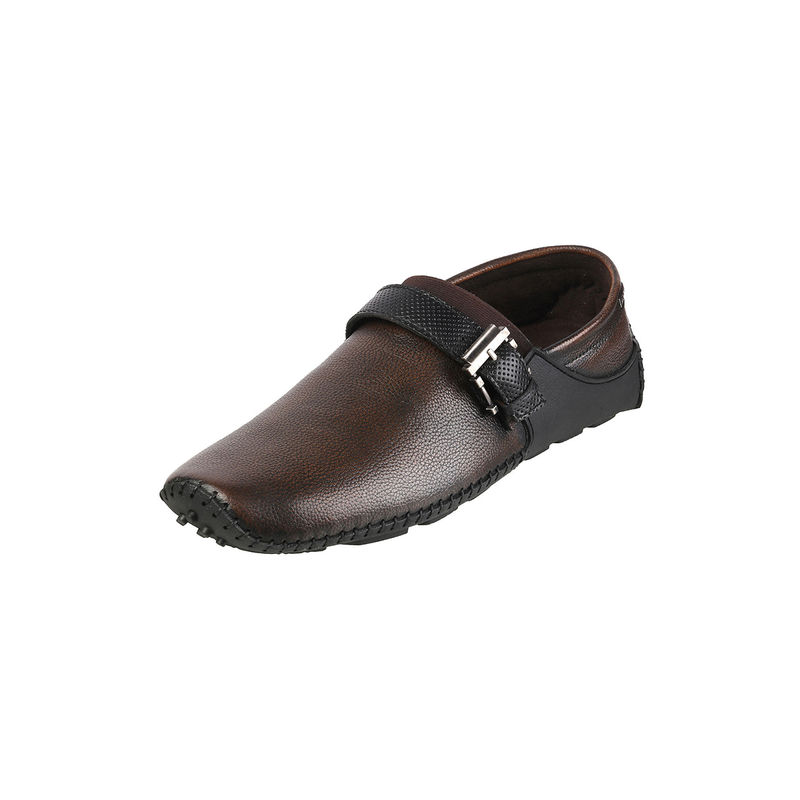 Mochi Brown TPR Slip-On Shoes (EURO 41)