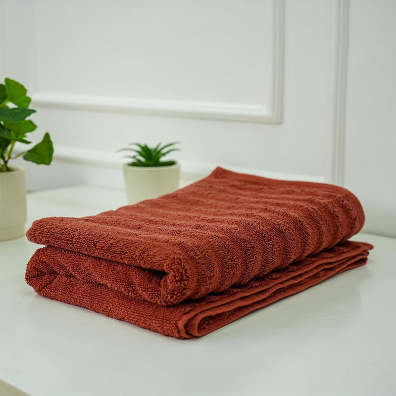 Buy Anko Bath Towel Rust Online