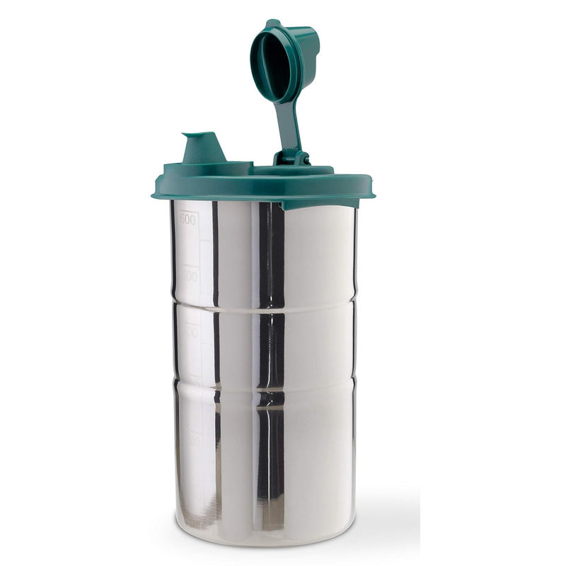 Signoraware Forest Green Stainless Steel Easy Flow Oil Dispenser (650ml)