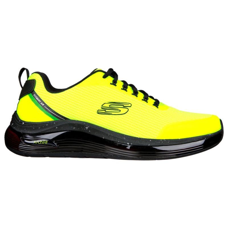 SKECHERS ARCH FIT ELEMENT AIR Yellow Sneakers (UK 10)