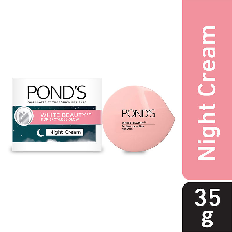 Ponds White Beauty Night Cream Buy Ponds White Beauty Night Cream Online At Best Price In India Nykaa