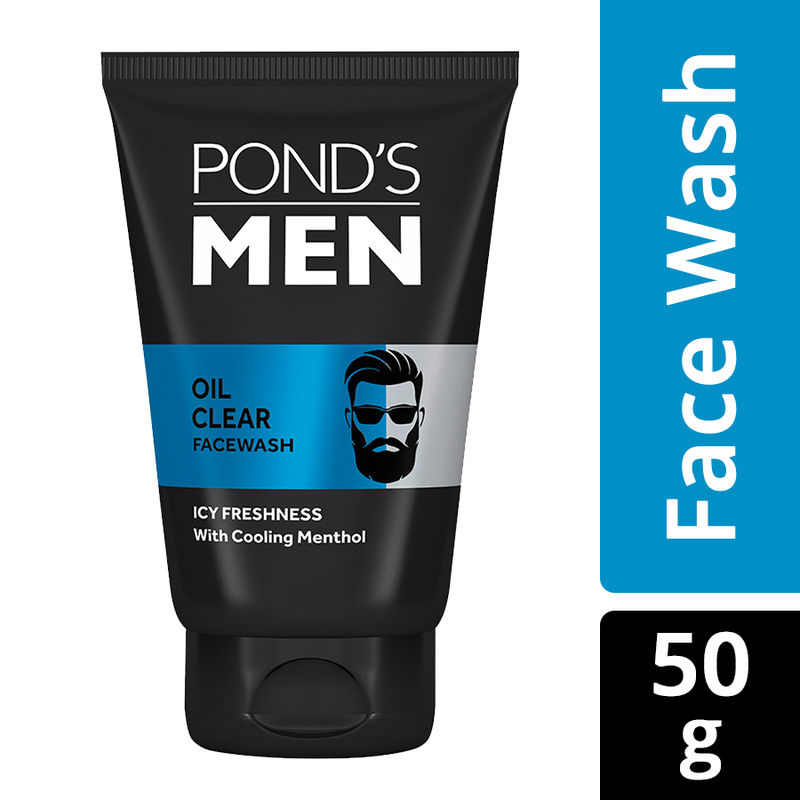 ponds blue facial wash