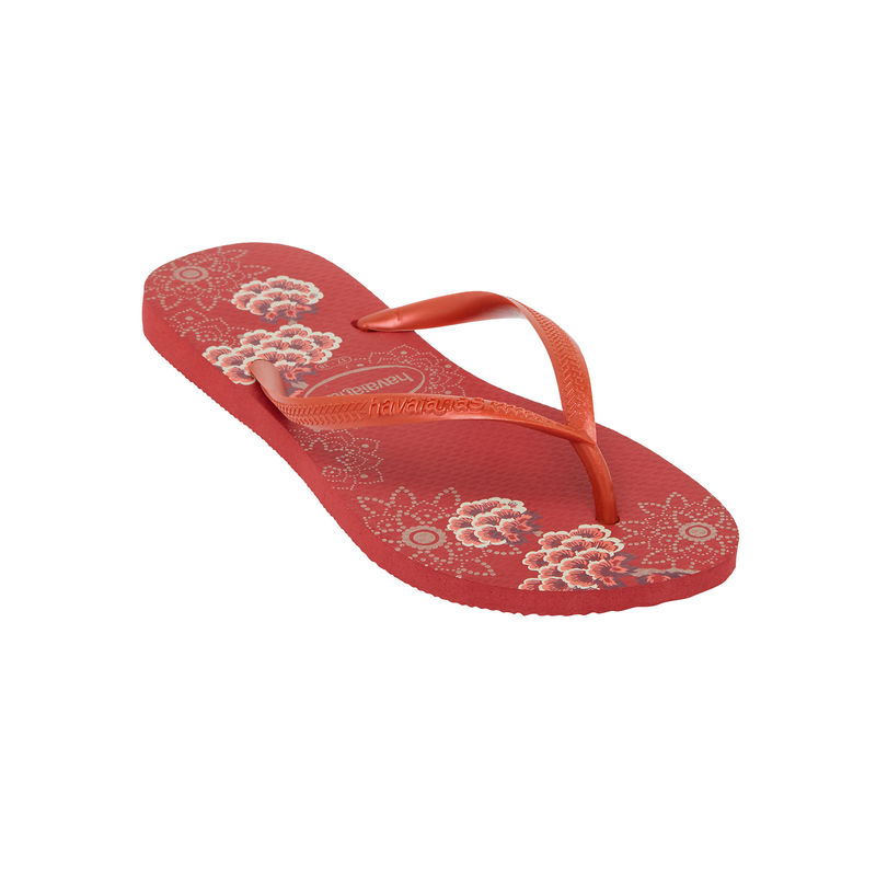 Buy Havaianas Red Slim Organic Flipflops Online