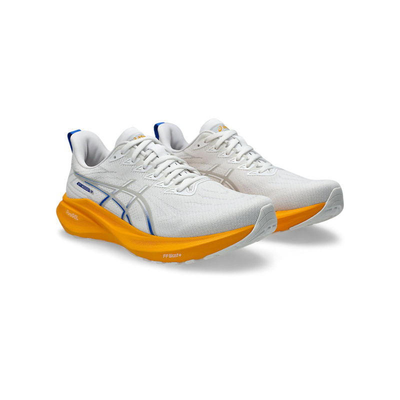 ASICS Men GT-2000 13 Running Shoes White & Blue (UK 9)