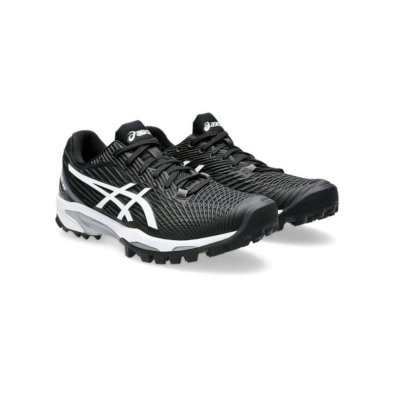 ASICS Men FIELD SPEED FF Hockey Shoes Black (UK 10)