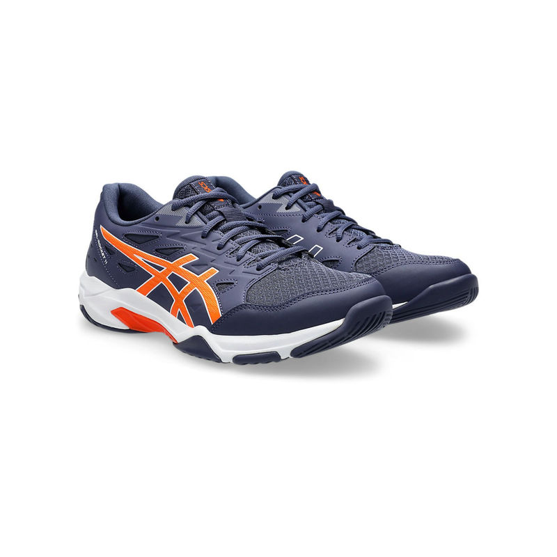 ASICS GEL-ROCKET 11 Mens Badminton Shoes Navy Blue (UK 6)