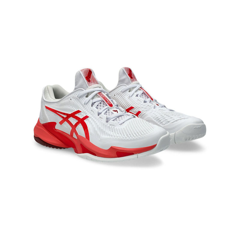 ASICS COURT FF 3 NOVAK Mens Tennis Shoes White (UK 9)