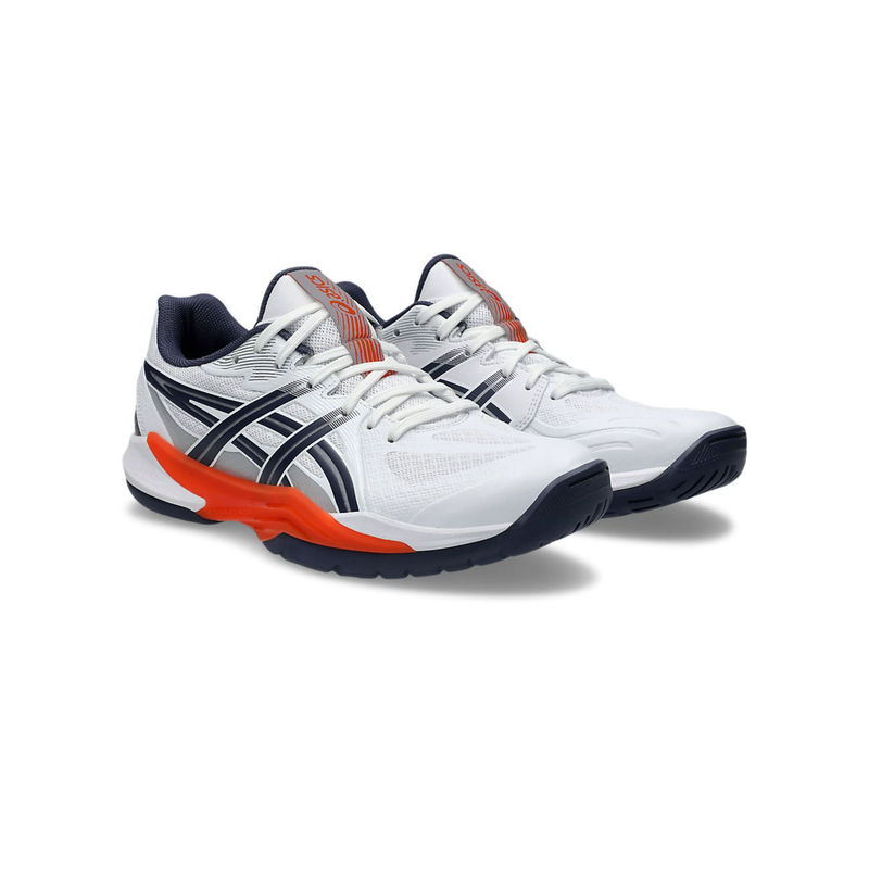 ASICS POWERBREAK FF Mens Indoor Sports Tennis Shoes White (UK 7)