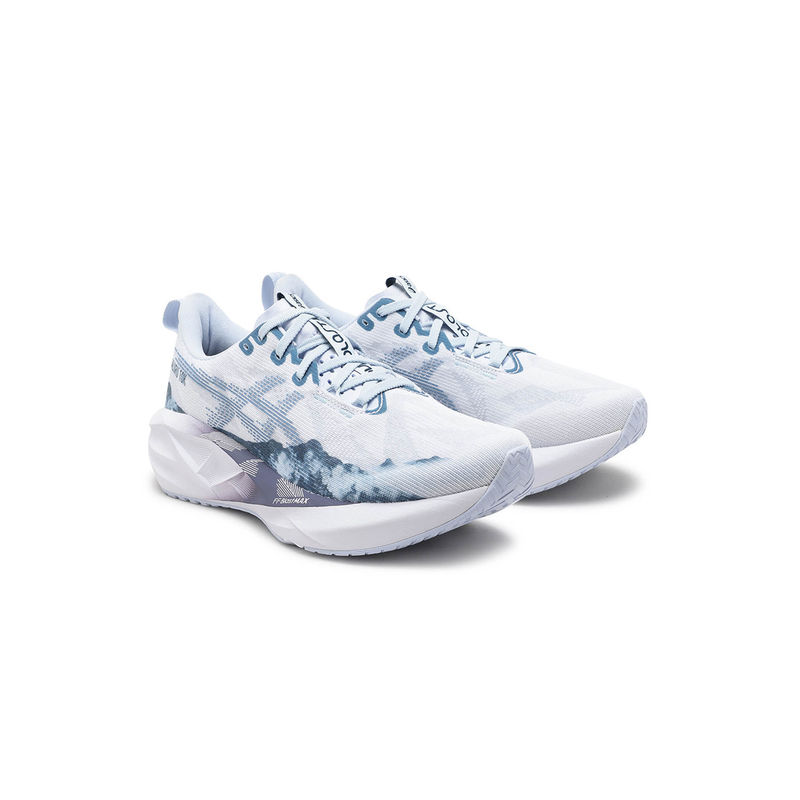 ASICS NOVABLAST 5 Men White Running Shoes (UK 6)