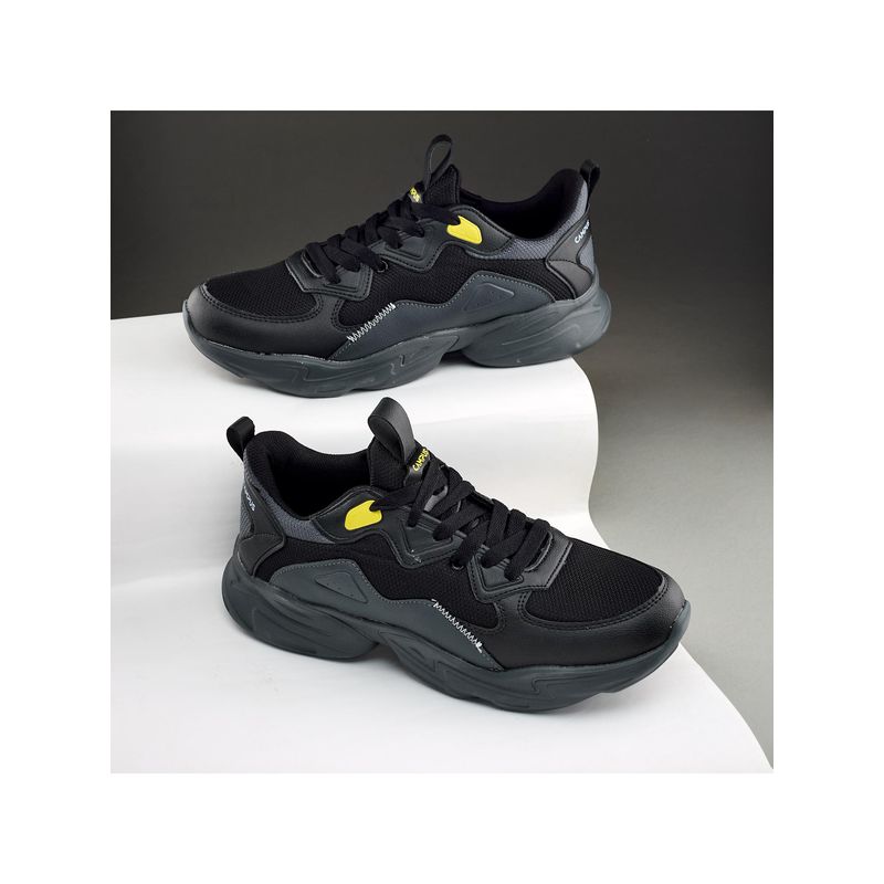 Campus Talon Men Black Sneakers (UK 10)