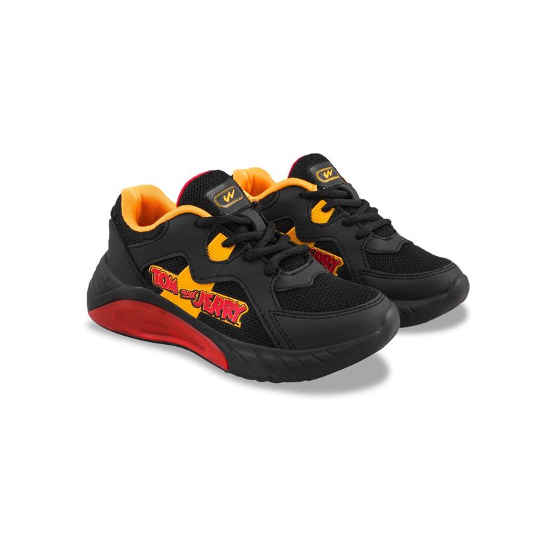 Campus TOM Black Kid Running shoes (UK 12)