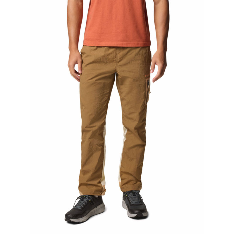 Columbia Men Brown Omni-Shield Challenger Wind and Water Resistant Trackpant (L)