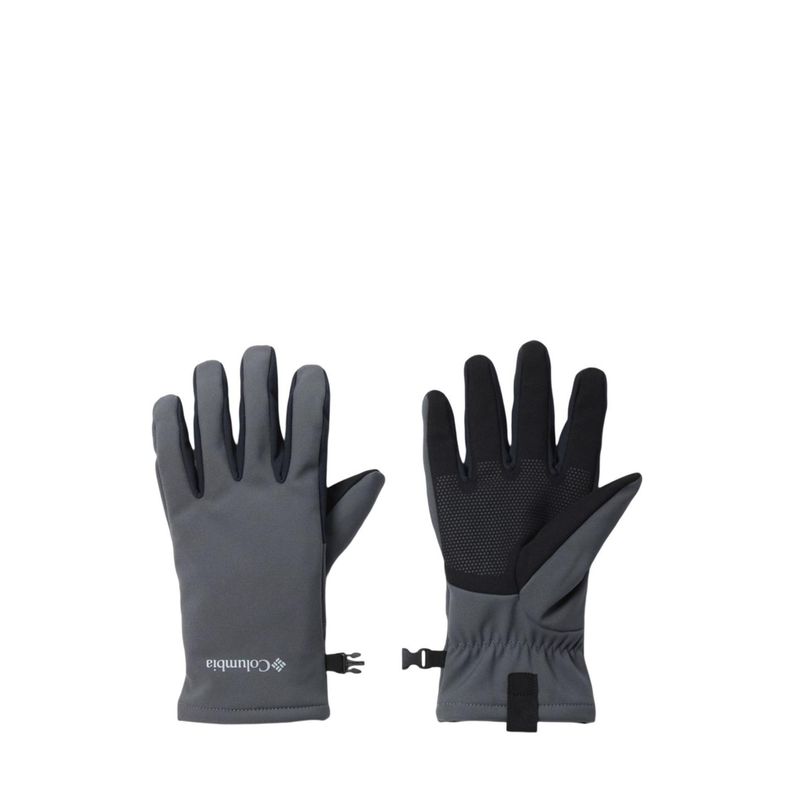 Columbia Men Grey Omni Shield M Ascender Iii Softshell Gloves (L)