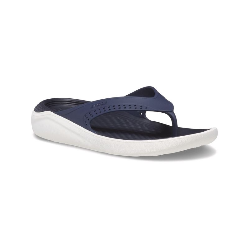 Crocs Literide Unisex Navy Blue Flipflops (US 9)