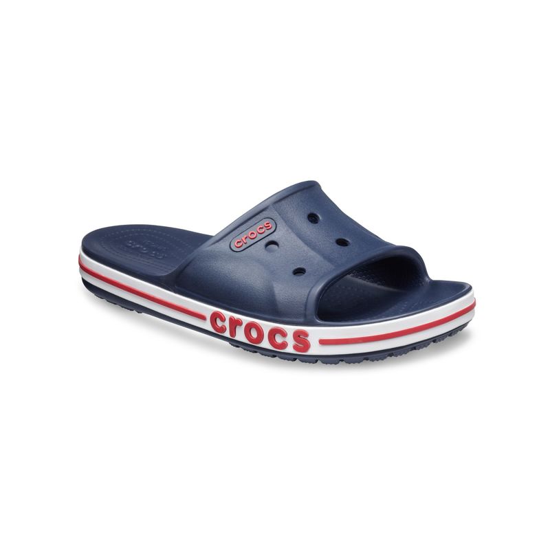 Crocs Bayaband Unisex Blue Sliders (US 8)