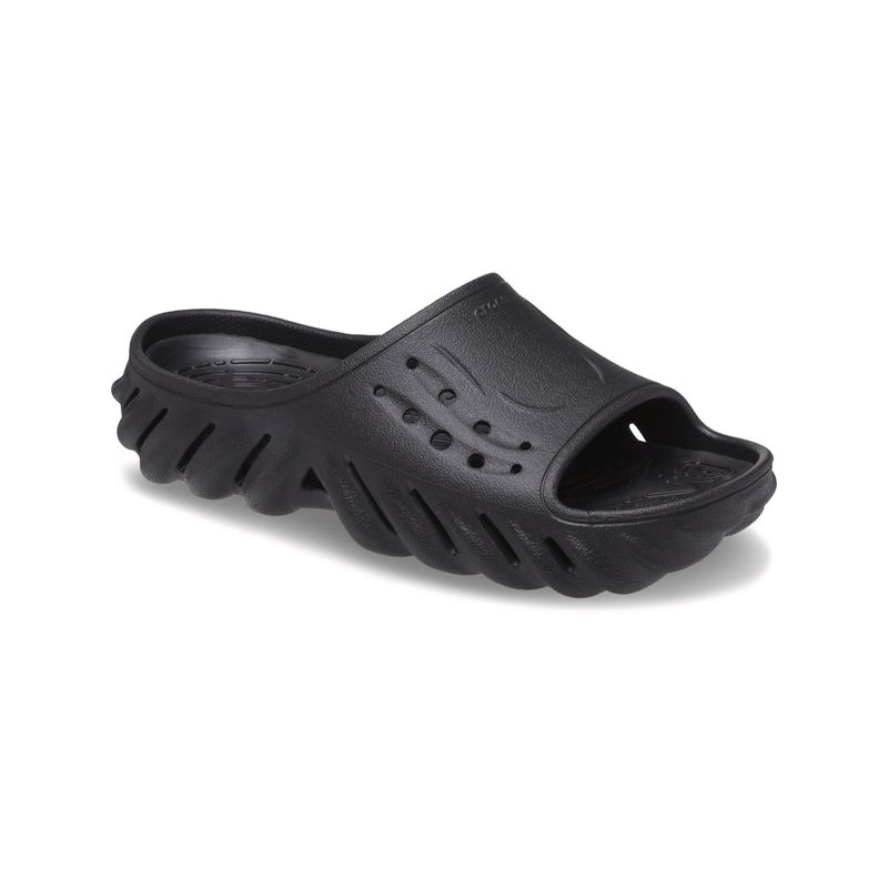 Crocs Unisex Echo Sliders Black (US 4)