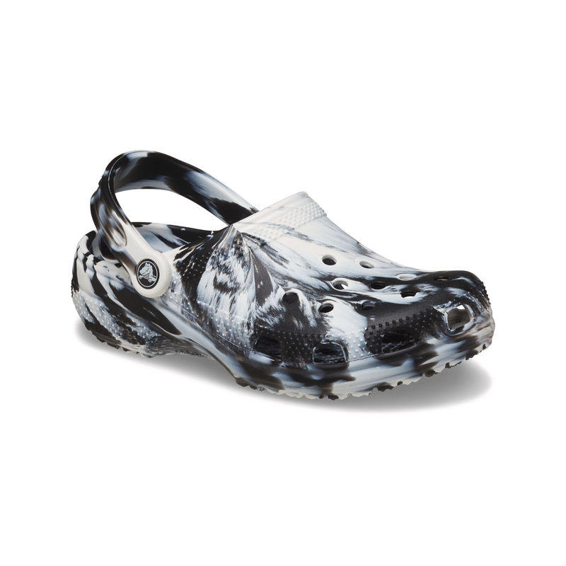 Crocs Unisex Classic Marbled Clogs Multi-Color (US 10)