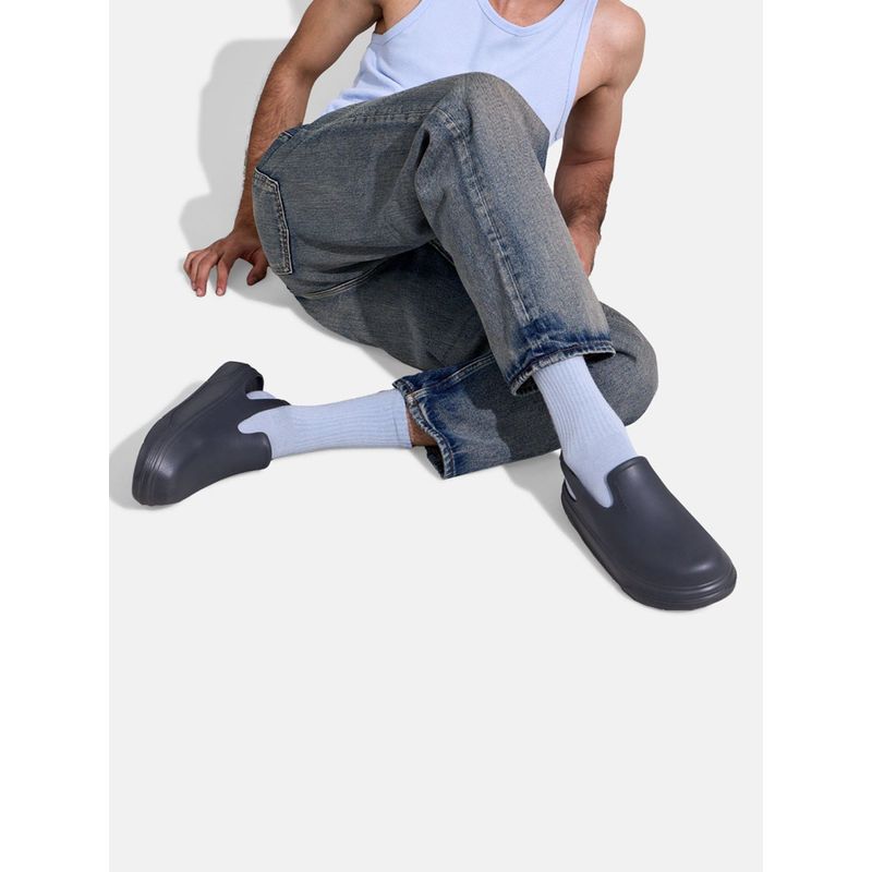 Neeman's Unisex Grey Solid Cushers Clogs (UK 8)