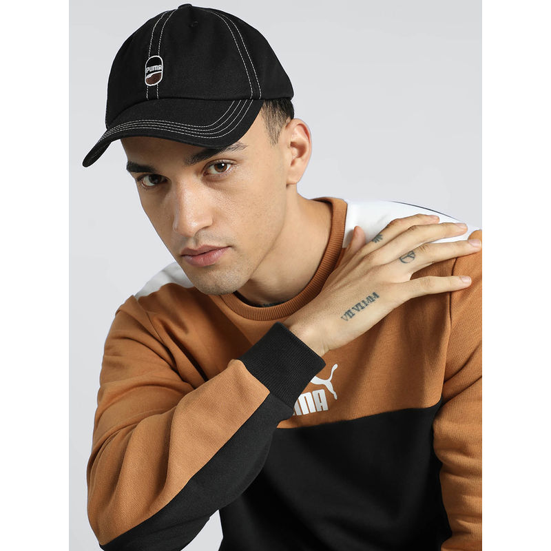 Buy Puma Downtown 180 Unisex Black Caps Online