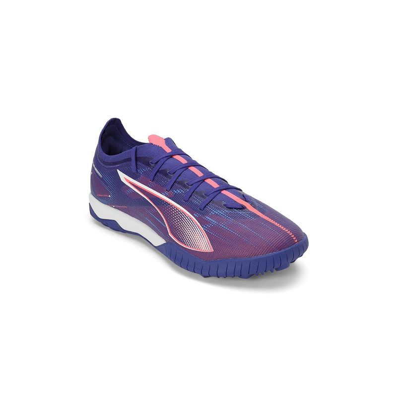 Puma ULTRA 5 MATCH TT Unisex Navy Blue Football Shoes (UK 3)