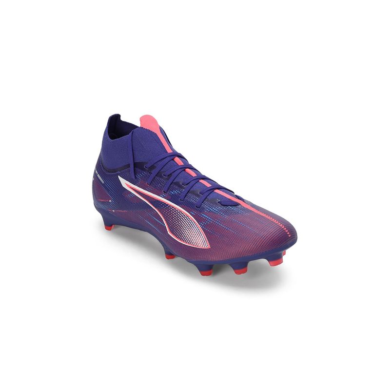 Puma ULTRA 5 MATCH FG/AG Unisex Navy Blue Football Shoes (UK 8)