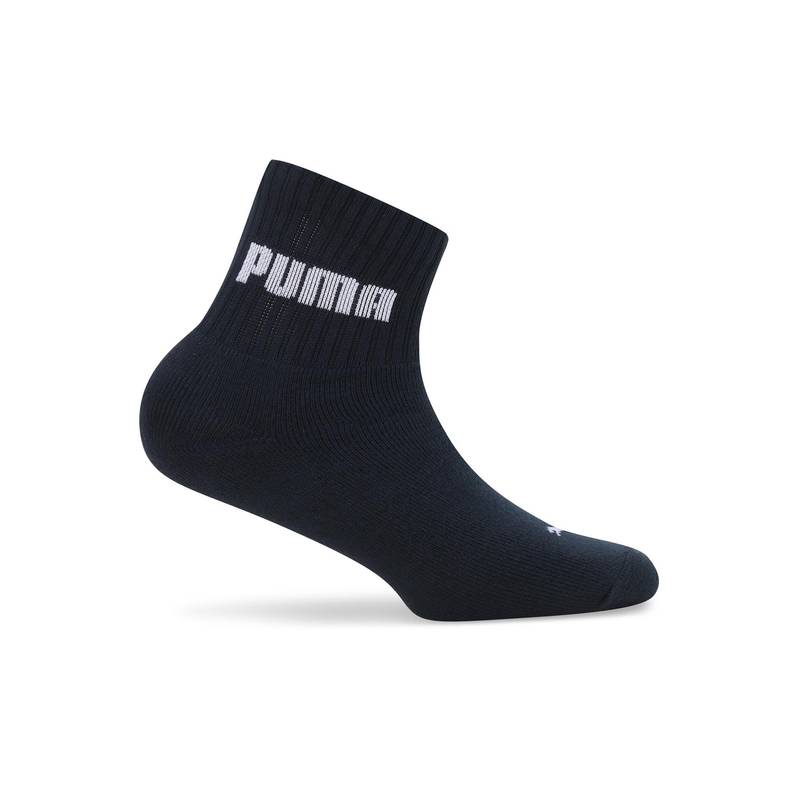 Puma Unisex Solid Cotton Blue Socks (37/40)