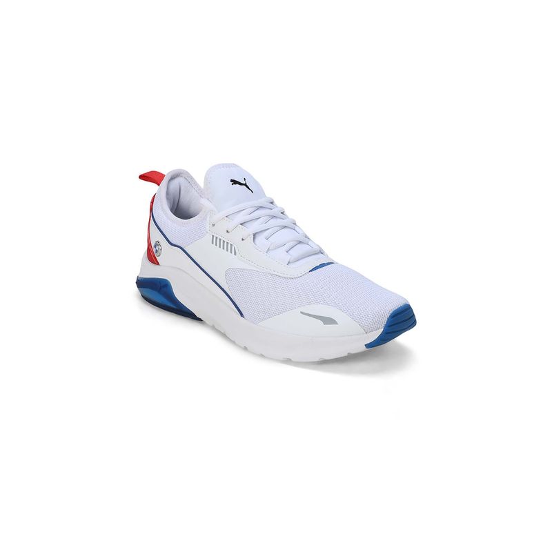 Puma BMW M Motorsport Electron E Pro Unisex White Sneakers (UK 8)