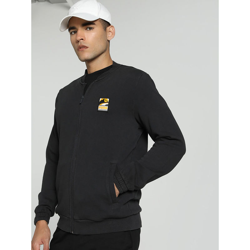 Puma Classics Overdyed Men Grey Jacket (S)