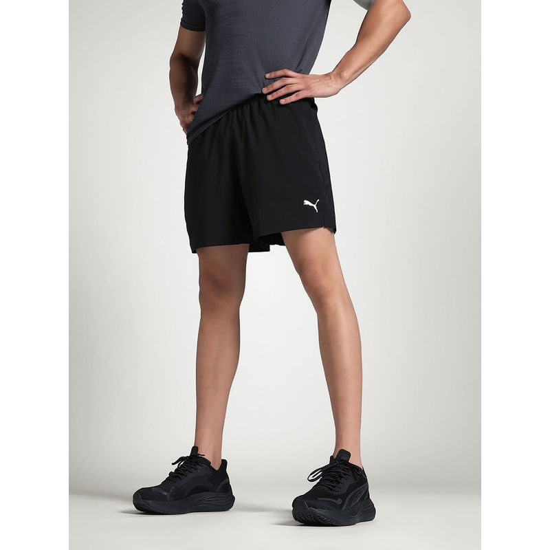Puma Train All Day Men 5" Woven Training Black Shorts (XL)