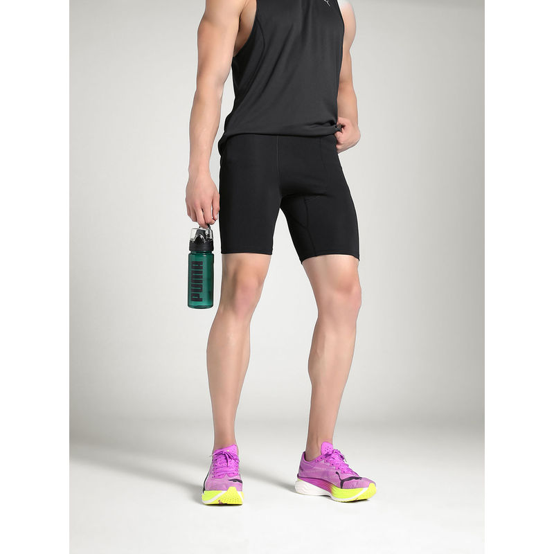 Puma Run Foundation Men 8" Short Running Tights Black Tights (L)