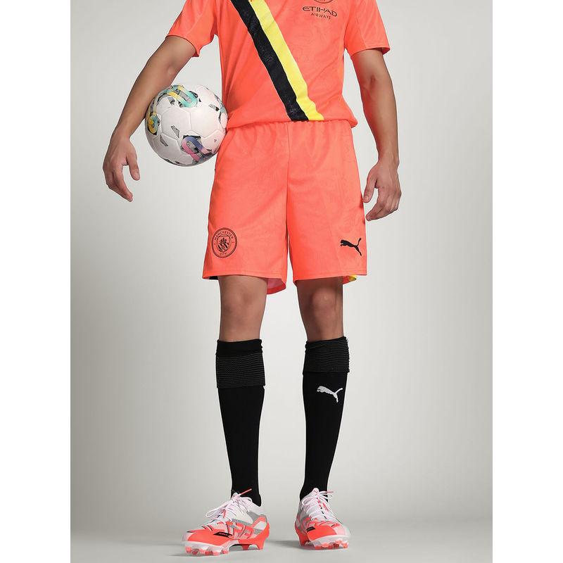 Puma Kidsuper Mcfc Men Replica Orange Shorts (S)
