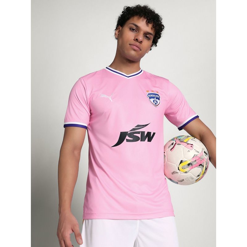 Puma Men'S Pink Mfc Away Jersey (L)