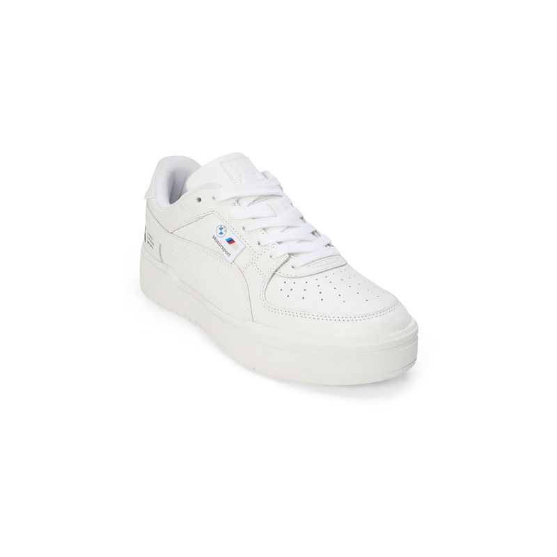 Puma BMW M Motorsport CA Pro Unisex White Sneakers (UK 8)